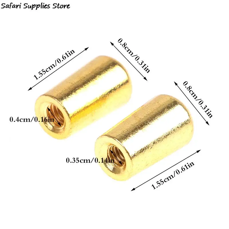 1Pc Guitar 3 Way Toggle Switch Tip 3.5/4mm Screw Thread Knobs Tip Cap Button To For Electric Guitars Parts Metal