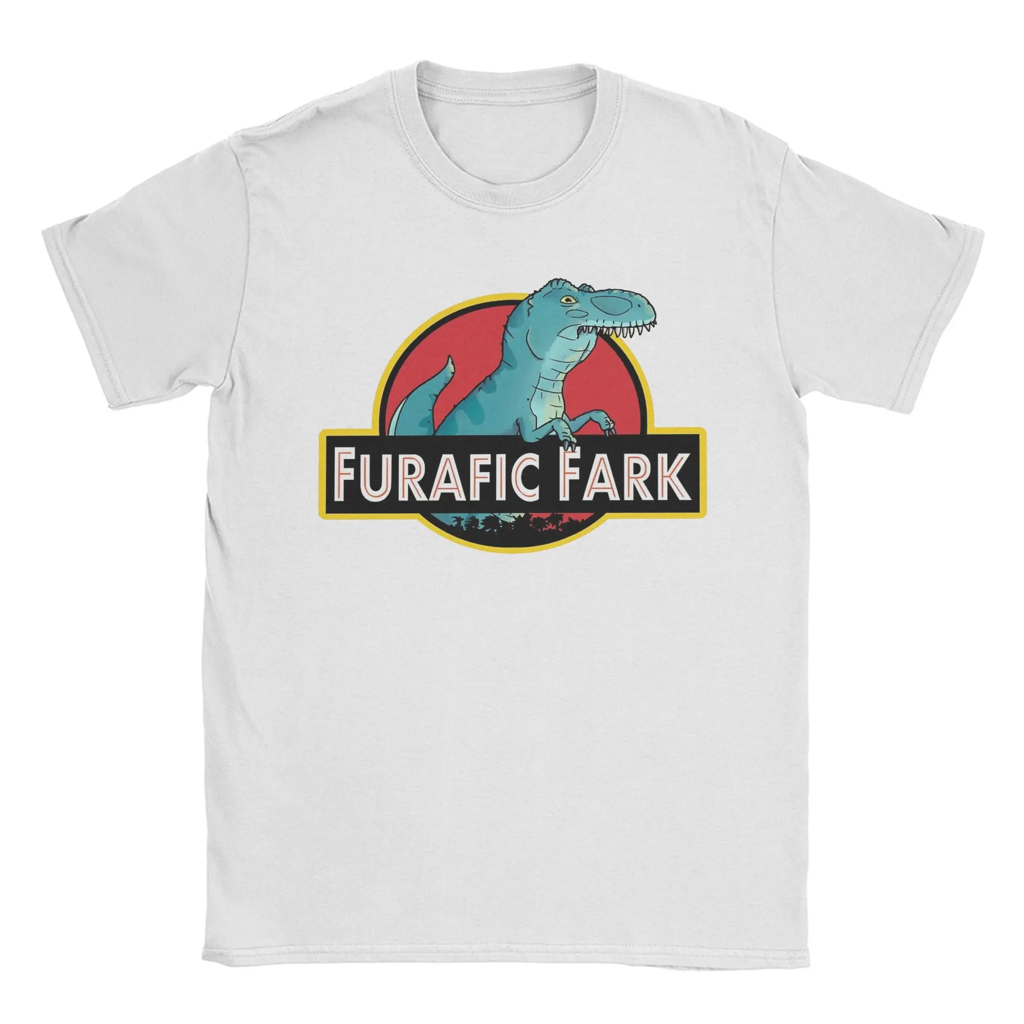 Men Furafic Fark 2 T Shirts Meme Pure Cotton Clothing Unique Short Sleeve Crewneck Tees Men and Women Y2K Vintage T-Shirts
