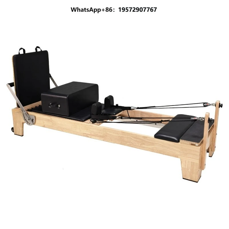 multi functional  body building oak pilate bed