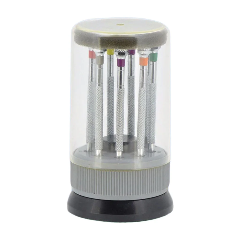 

9Pcs Precision Screwdriver Kit Compact Metal Repair Tools for Eyeglasses Watches Jewelry Portable Case Screwdriver Kit