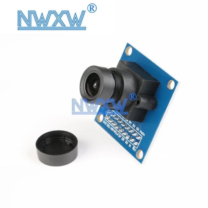 Módulo de cámara OV7670, módulo OV7670, compatible con VGA CIF, control de exposición automática, pantalla, tamaño activo 640X480 para Arduino