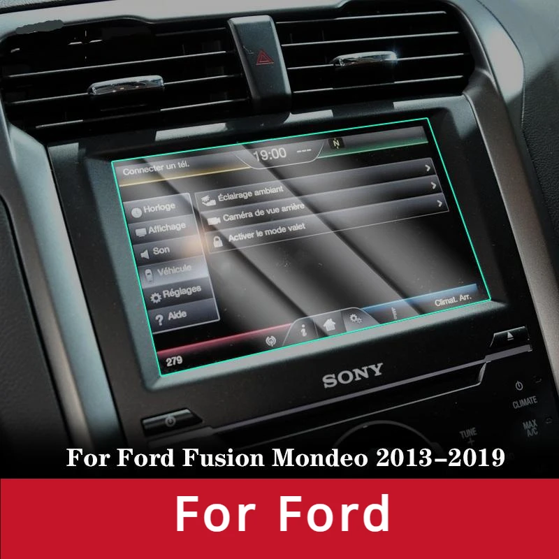 Per Ford Fusion Mondeo 2013-2019 pellicola di navigazione GPS per auto schermo LCD pellicola protettiva in vetro temperato accessori per pellicole