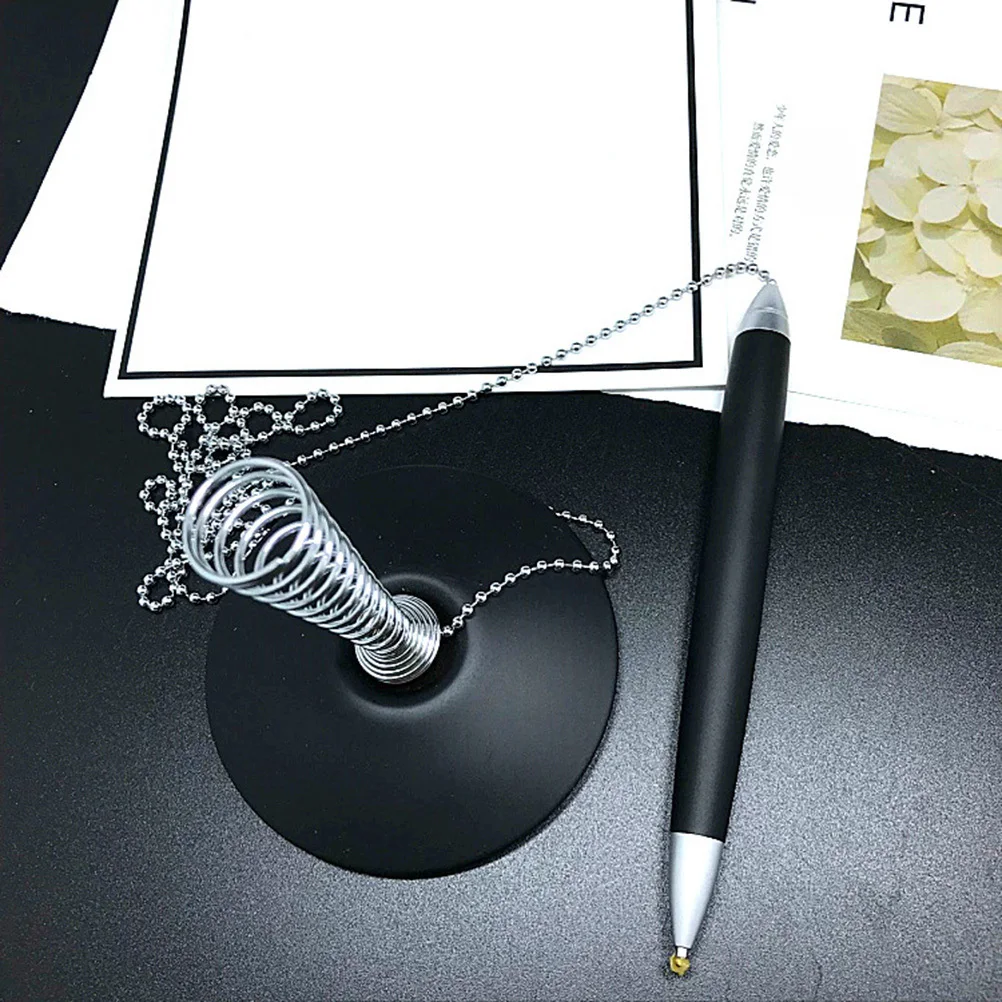 

Металлическая шариковая ручка, черная, гладкая, для письма, офисные канцелярские принадлежности для школы, дома, бизнеса, стойки регистрации