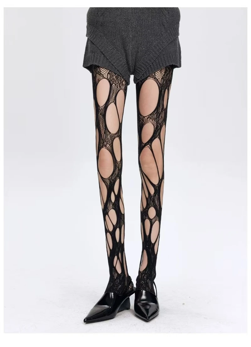 Women's Ripped Leggings Ripped Leggings Stretch Fashion Sexy 2024 NEW