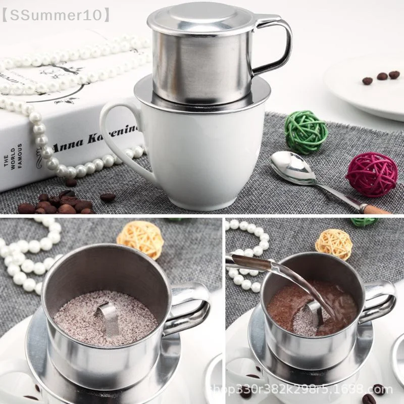 【SSummer10】ステンレス製ベトナム式コーヒードリッパ - Stainless Steel Strainer のレビューと価格