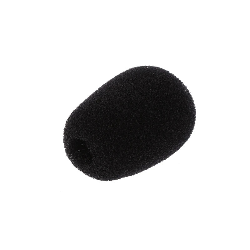 8 pièces casques revers mousse Microphone pare-brise Lavaliers Covors accessoires nouveau