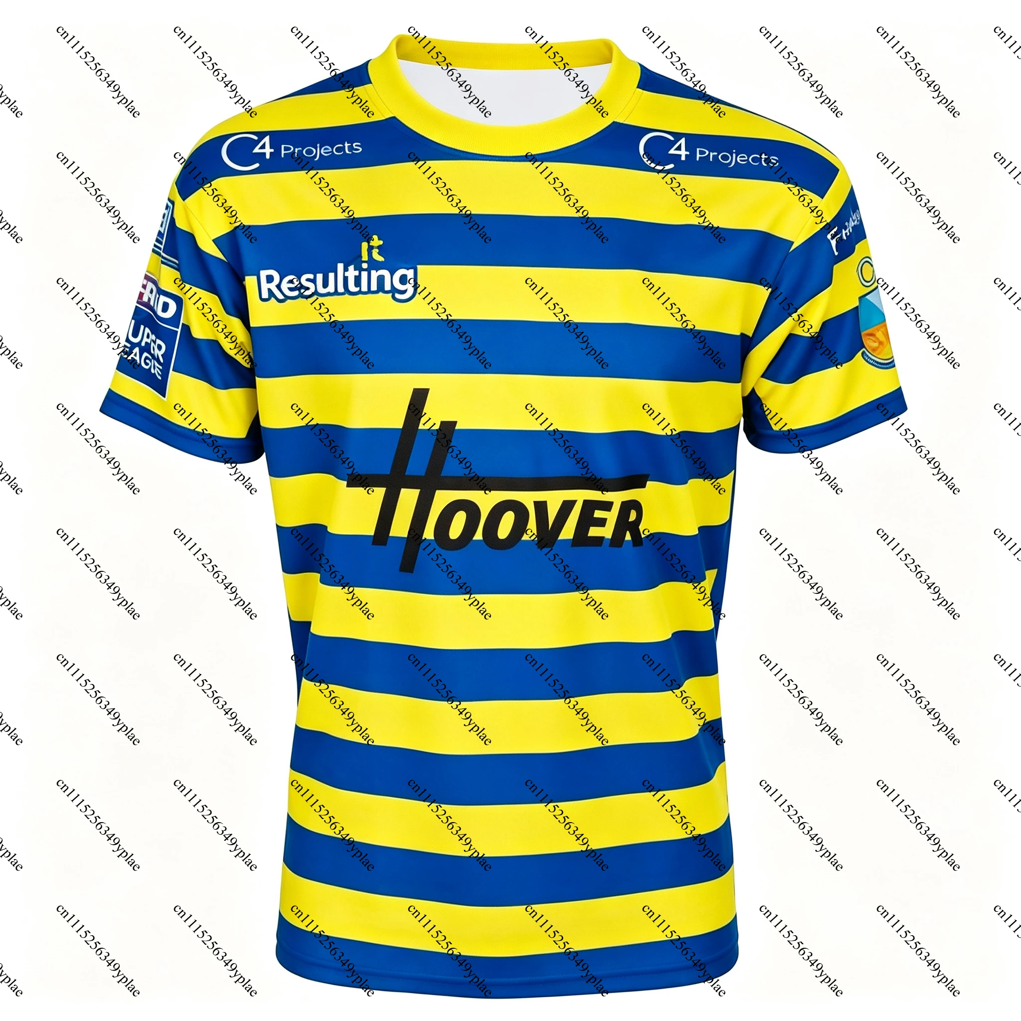 Men Y2K Oversized Wolves Home Rugby Jersey Short Sleeve Breathable Athletic Shirt for Sports Training Daily Street Style