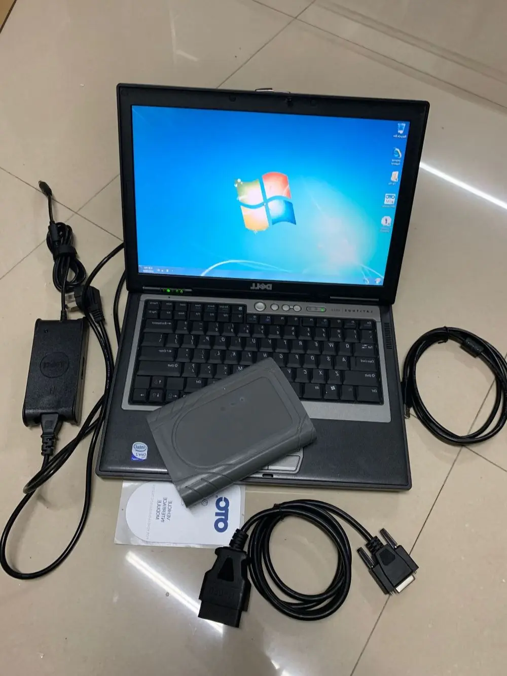 OTC IT3 for Toyota Auto Diagnosis Tool and Code reader with V18.00.008 Win 10 software in 240GB SSD and D630 Laptop 4g ram