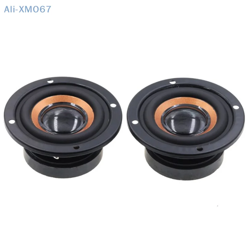 2Pcs 52mm 2 Inch Full Range Speaker 4 Ohm 3W Bluetooth Speaker Bass Speaker For Multimedia Home Audio