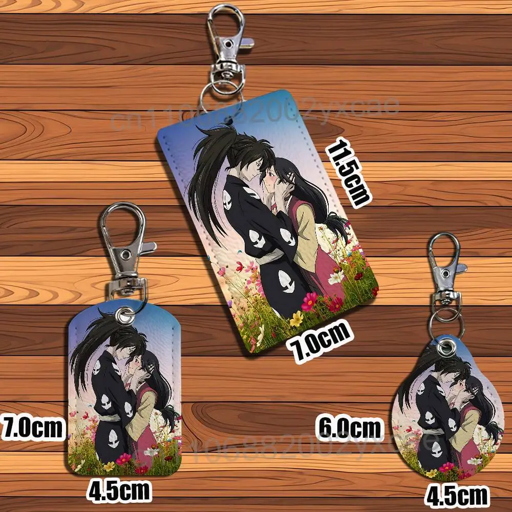 Immagine 5: Portachiavi con custodia protettiva per chiave di accesso alla serratura, a tema Hyakkimaru Dororo, per la sicurezza, idea regalo