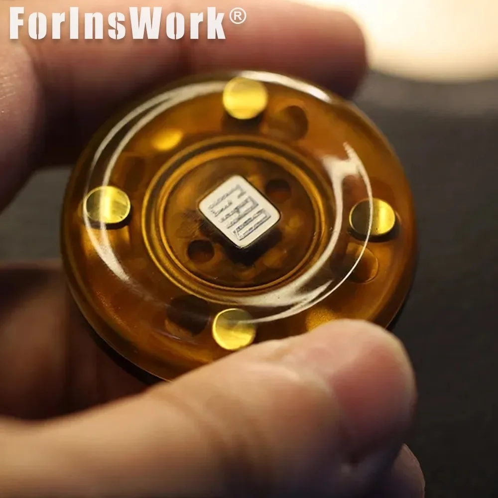 GAO STUDIO PC MOTOR 12 Magnetic Force Vibration Coin, No Battery, High-Speed 6703 Bearing Motor Haptic Coin