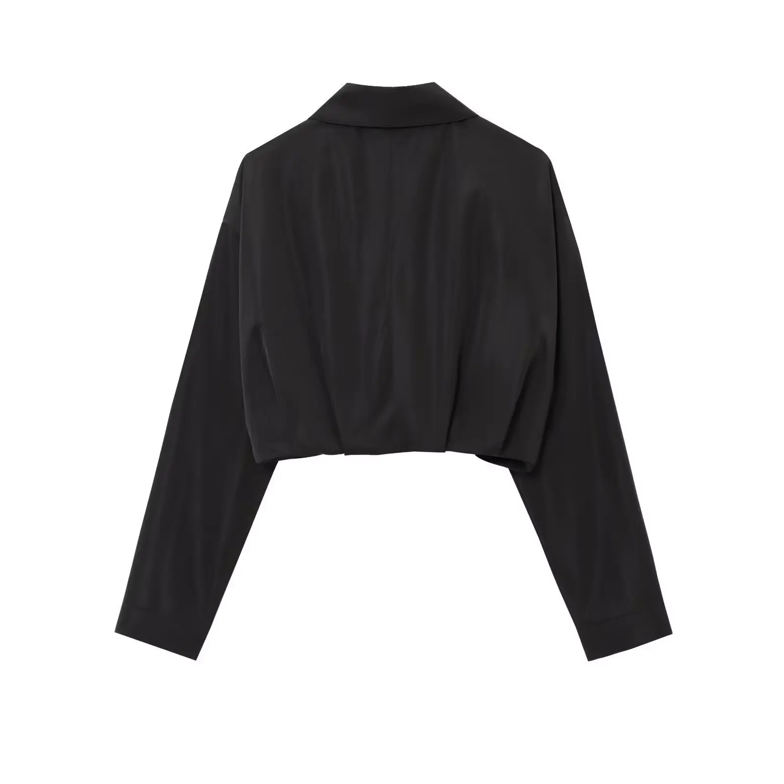 JNLEAOG Cappotto da donna in poliestere a taglio dritto con colletto lungo Sve da donna primaverile nuovo