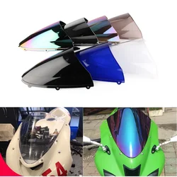 Motorcycle Accessories Windscreen Windshield Screen Deflector Protector For Kawasaki Ninja ZX-6R zx6r 636 2005 2006 2007 2008