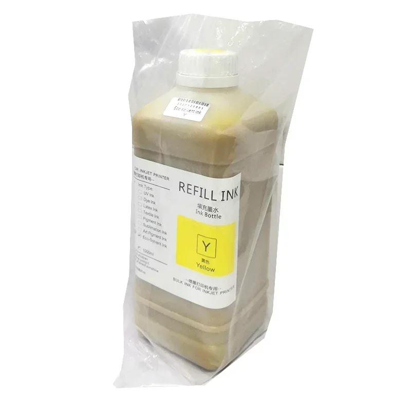 1000ML Eco-Solvent Ink For Epson DX4 DX5 DX6 DX7 DX10 XP600 Printhead for Mimaki JV33 CJV300 JV5 CJV150 CJV160 image 4
