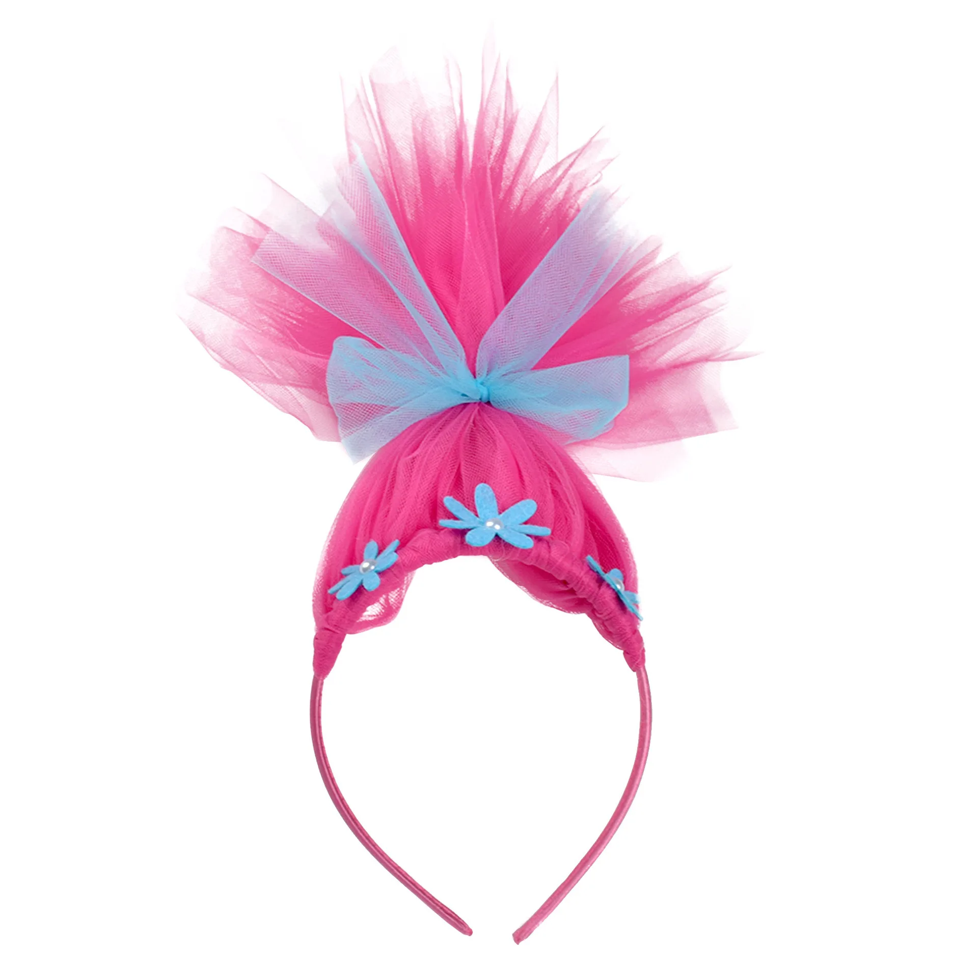 Anime Magic Elf Hair Bands Troll Troll Doll Hair Halloween Dress Up Props Girls Headband suit for holiday Party Birthday Costume image 4