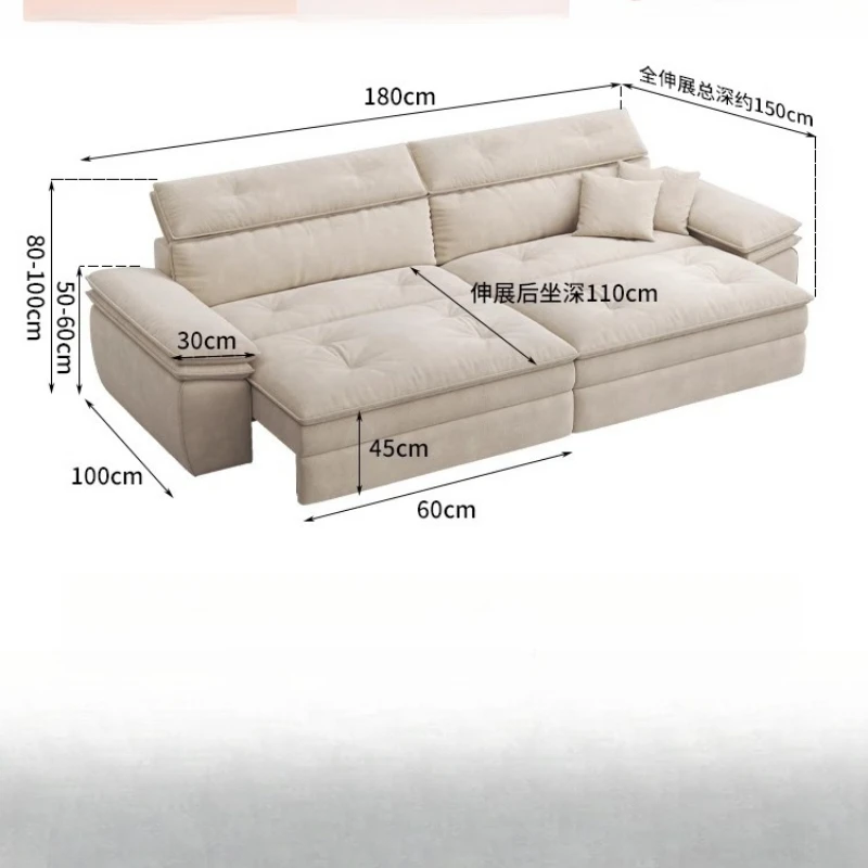 Minimalist Unique Living Room Sofas Luxury Space Saving Multifunctional Sofas Relaxing Reclinable Wood Divano Home Furniture