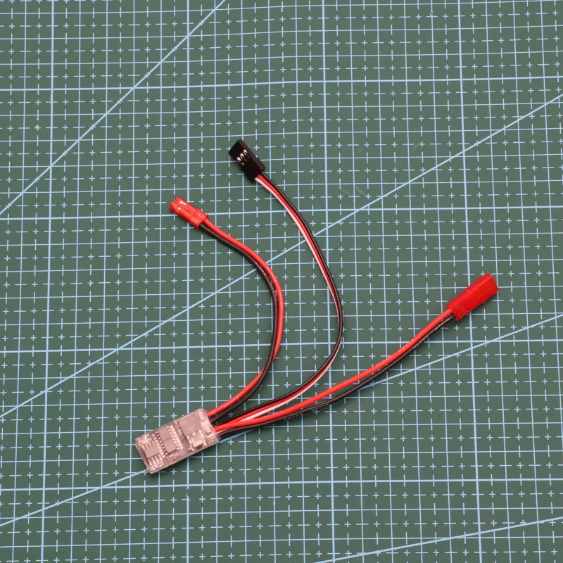 1PCS Micro One/Two Way Brushed ESC 3.5-12.6V 1-3S Speed Controller with 5V 1A BEC LED Indicator Light for RC Airplane/Car Model