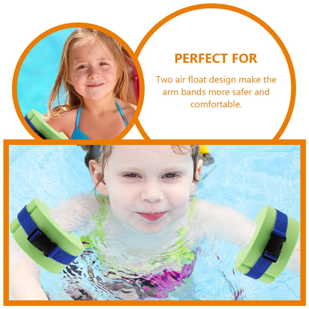 EVA Swimming Arm Floats for Beginners – Adjustable, Comfortable Safety Armbands for Aquatic Therapy & Learning