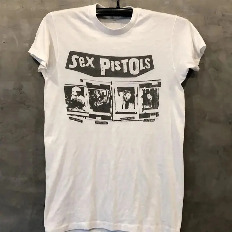 Gothic Graphic T-shirt Punk Retro Rock Vintage Cotton Crew Neck T-Shirts Oversized T Shirts Streetwear Vintage Short Sleeves
