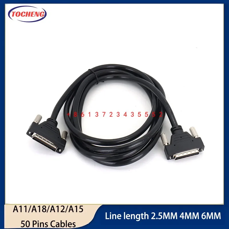 Original RichAuto DSP A11 A12 A15 A18 Controller connect cable 50 pins cables only For DSP A11 A12 A15 A18