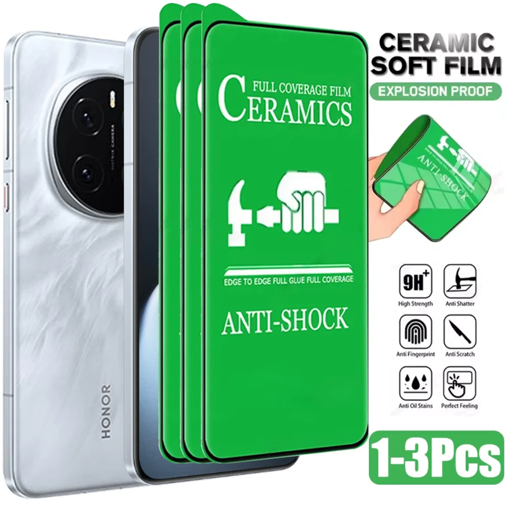 

HD Soft Ceramic Film For Honor Magic 7 Pro 6 5 4 3 Lite Screen Protector For Honor 400 200 Pro 300 Ultra 100 90 ProPlus Neo Film