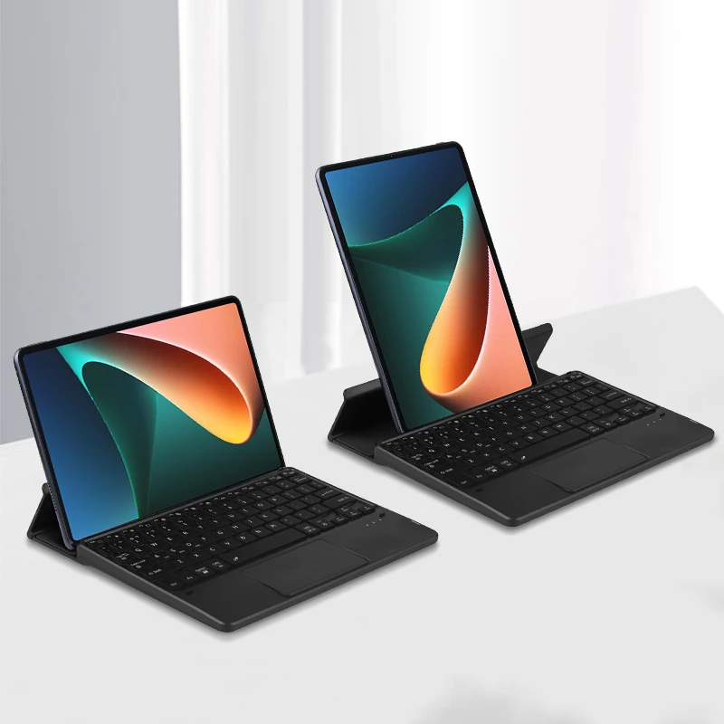 Teclado táctil con retroiluminación Bluetooth para Xiaomi Pad 5 Pro, funda para tableta de 11 pulgadas, MiPad 5, Pad5, XIAOMI Pad 4 Plus 2, 1