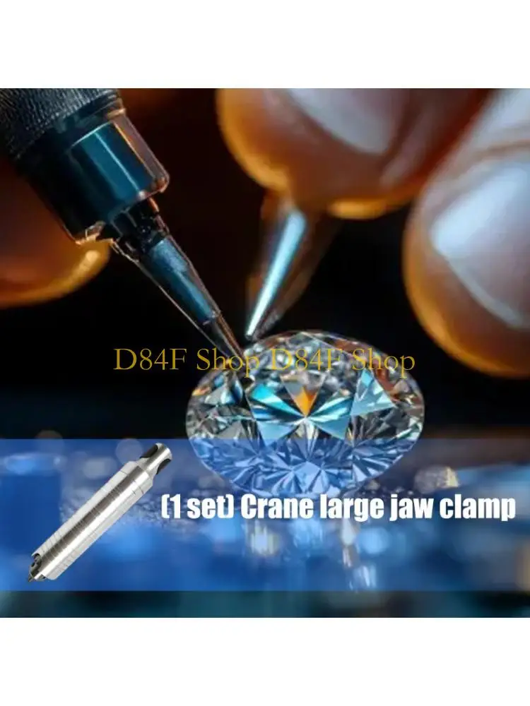 D84F Precise Engineered Alloy Handpiece Chuck Grinders Tool Handle Drill ChuckOffering Grip Strength Reduced Slippage