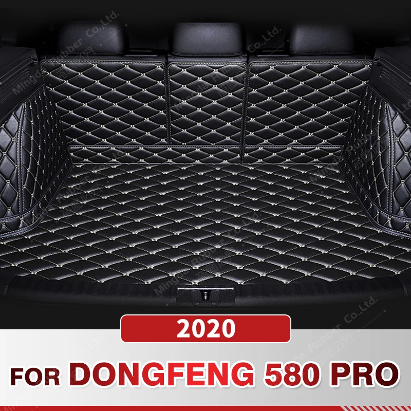 

Auto Full Coverage Trunk Mat For Dongfeng Scenery 580 Pro 2020 Car Boot Cover Pad Interior Protector Accessories