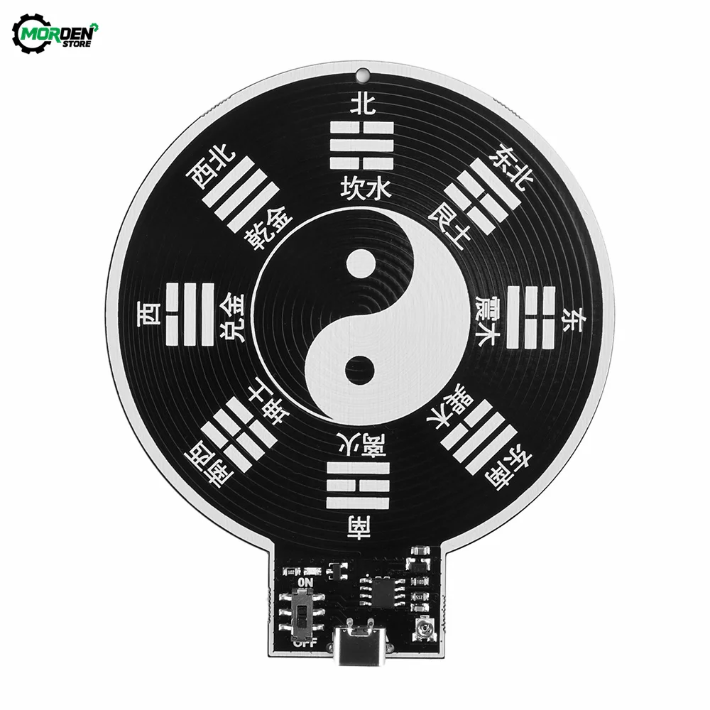 TYPE-C DC5V 7.83Hz Schumann Resonances Generator Ultra-Low Frequency Pulse Wave Generator Type-C Audio Resonator