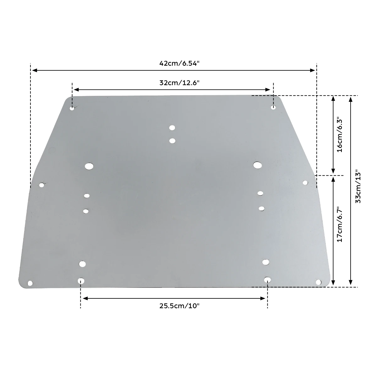 Motorcycle Trunk Of Metal Base Plate For Harley Touring Tour Pak Road King Base Plate Electra Ultra Classic1993-2013