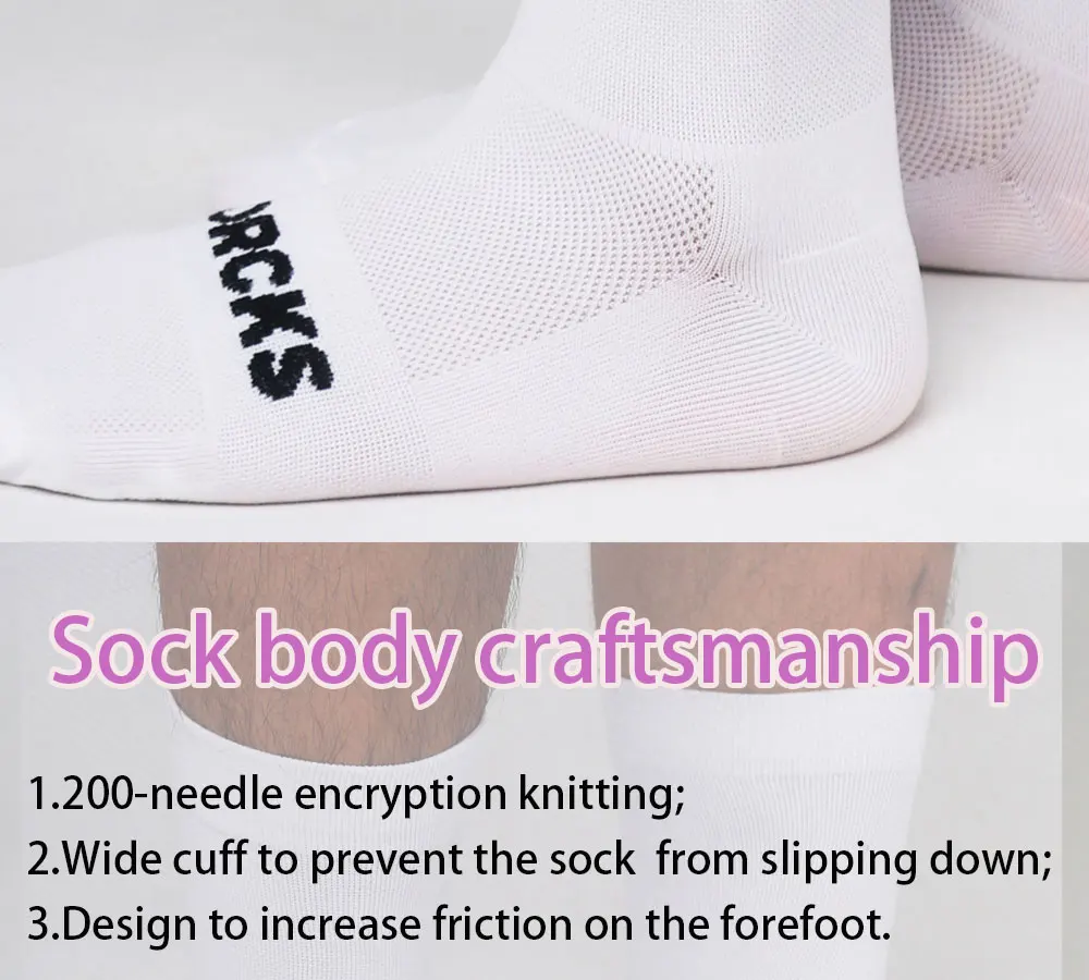 Sporcks Radsocken mit Katzenmuster, Frühling und Sommer, für Herren und Damen, Rennradfahren, Sport, trendige, atmungsaktive, hochelastische, verschleißfeste Socken in mittlerer Wadenlänge, Sr-10 – Detail 5