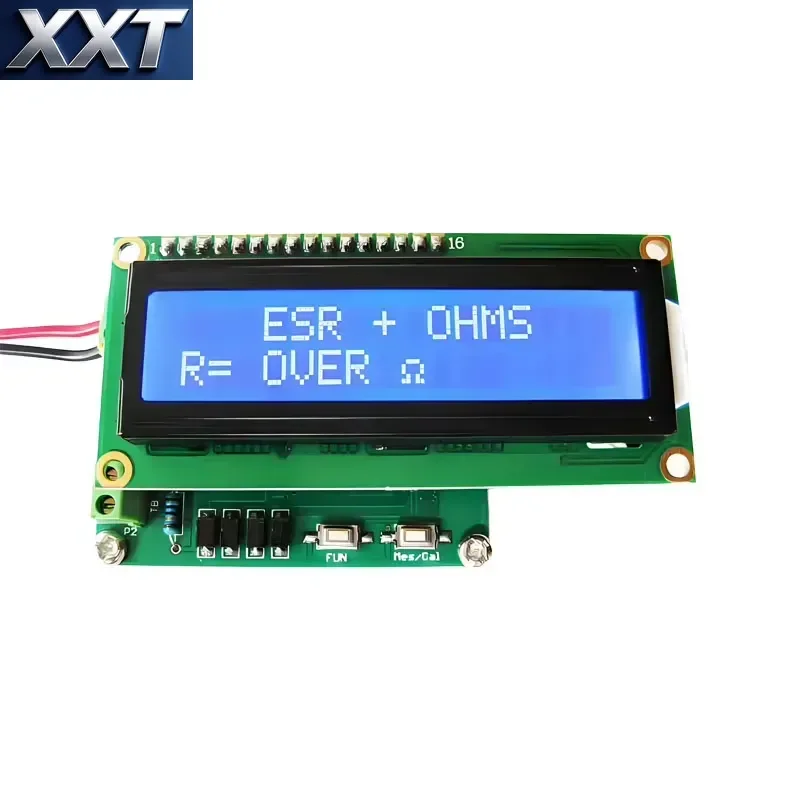 XXT New BRIGHTWIN HR200 Capacitance Online Tester ESR Meter for Electrolytic Capacitor Resistance Milliohm 5V 1m Accuracy