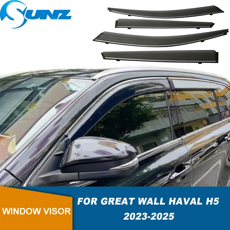 

Side Door Window Visor For Great Wall Haval H5 2023 2024 2025 Car Window Deflector Weather Deflectors Rain Guards