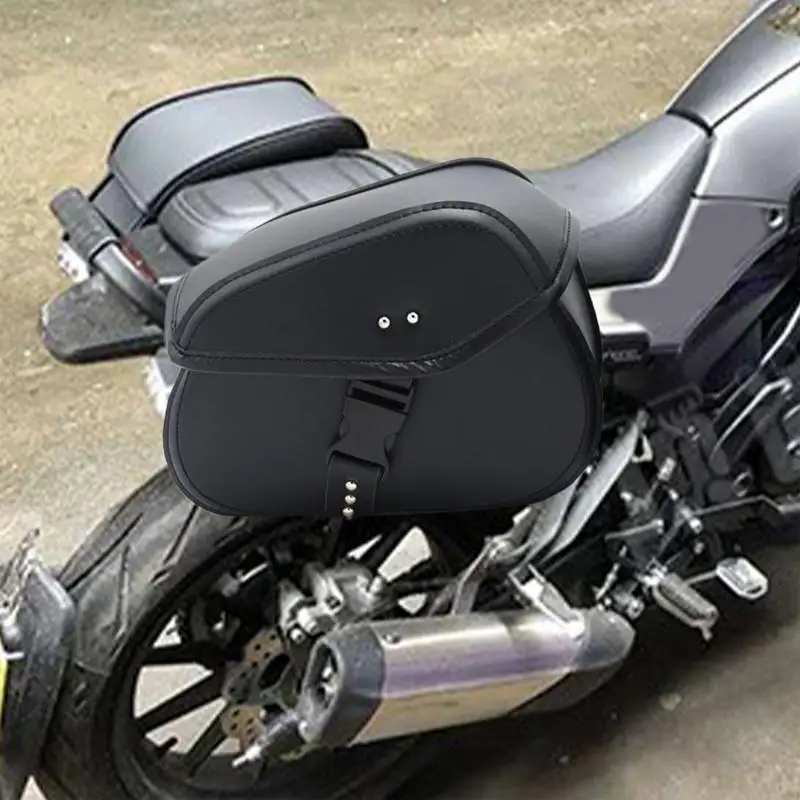 

Motorcycle Saddle Bags Motorbike Bags For Back Seat Waterproof Electric Vehicle Saddle Pouch Large Capacity Pannier Pack For