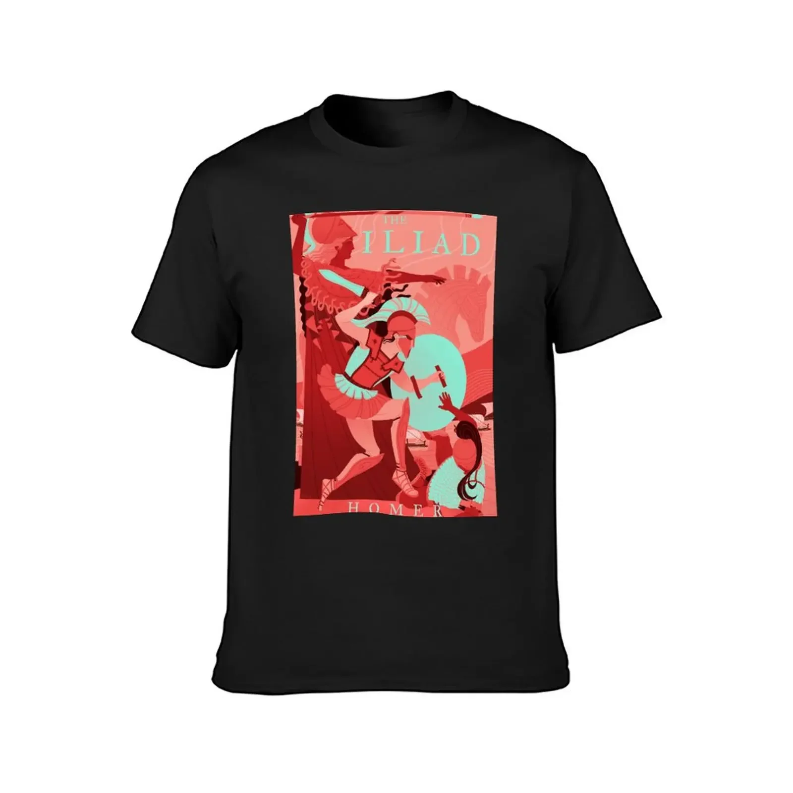 The Iliad T-Shirt funnys shirts graphic tees Men's clothing Unisex T-shirts for Men Women Summer Tees Cotton