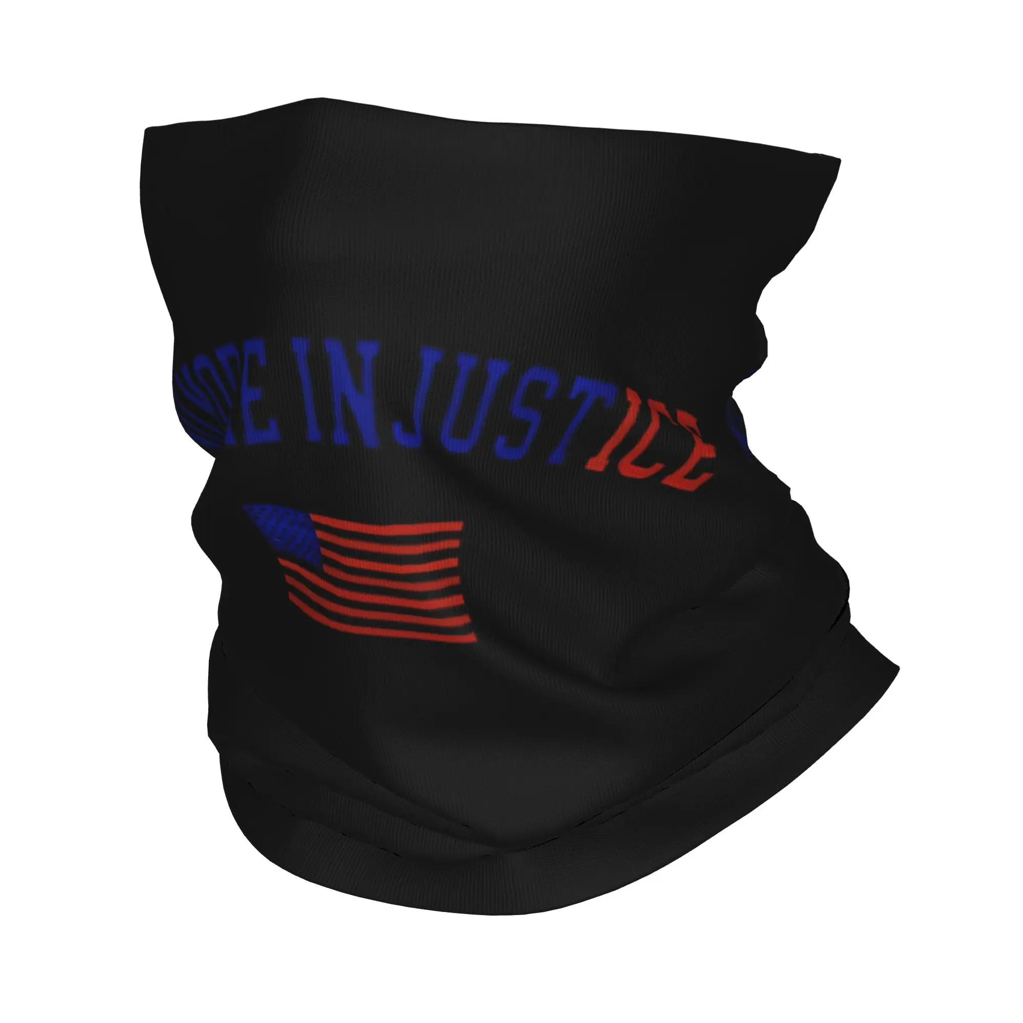 No More Injustice - Anti Ice - protest art  Accessories Bandana Neck Cover  Mask Scarf Summer Ride Face Mask for Men Women