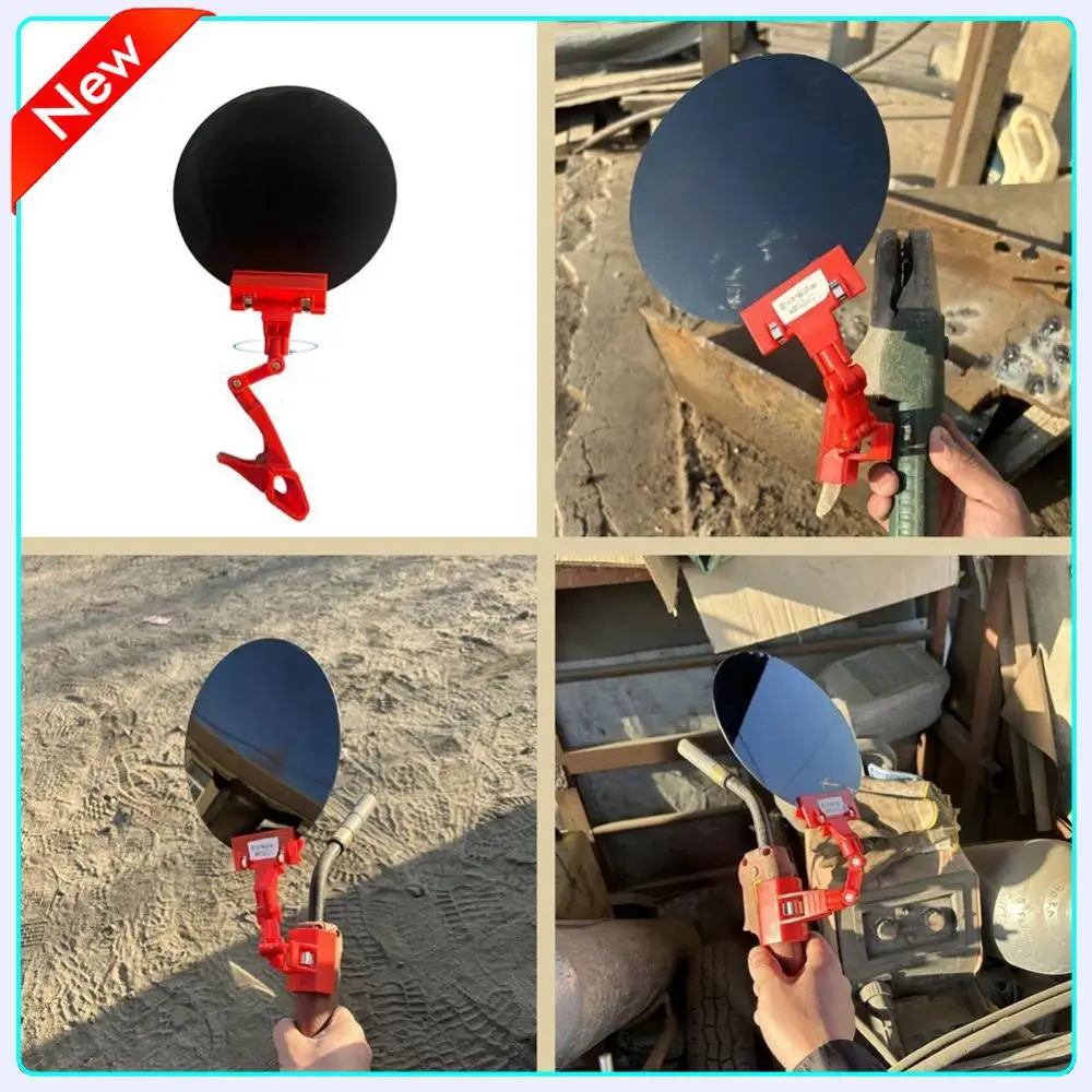 

Универсальная круглая затеняющая панель с креплением на клипсе, регулируемым углом наклона, для сварки, защитное снаряжение, аксессуары для сварочной горелки