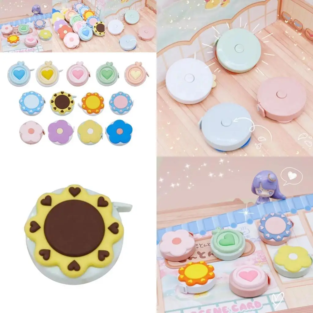 R9UF 150 Metro a nastro Doppia bilancia per cucire il corpo Righello flessibile carino per perdita peso Misurazione del