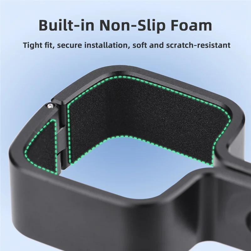 VO-拡張ブラケットフレームアダプター & ネジバックパッククリップ自転車ホルダー DJI OSMO ポケット 3 カメラアクセサリー