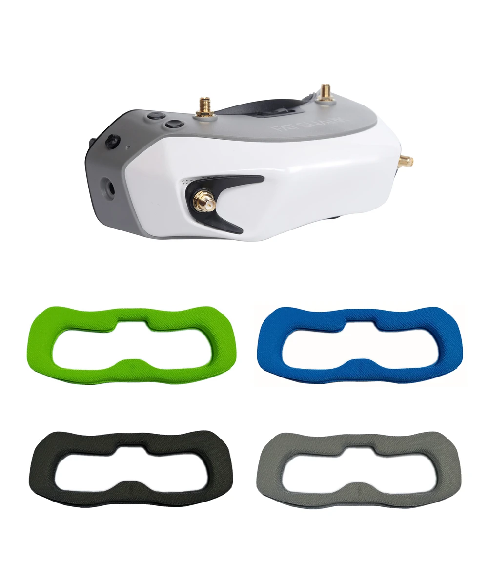FatShark HDO3 Walksnail Avatar Goggles Panel Magic Sponge Eye Mask Pad Replacement Faceplate Lycra Fabric Gasket for RC Car