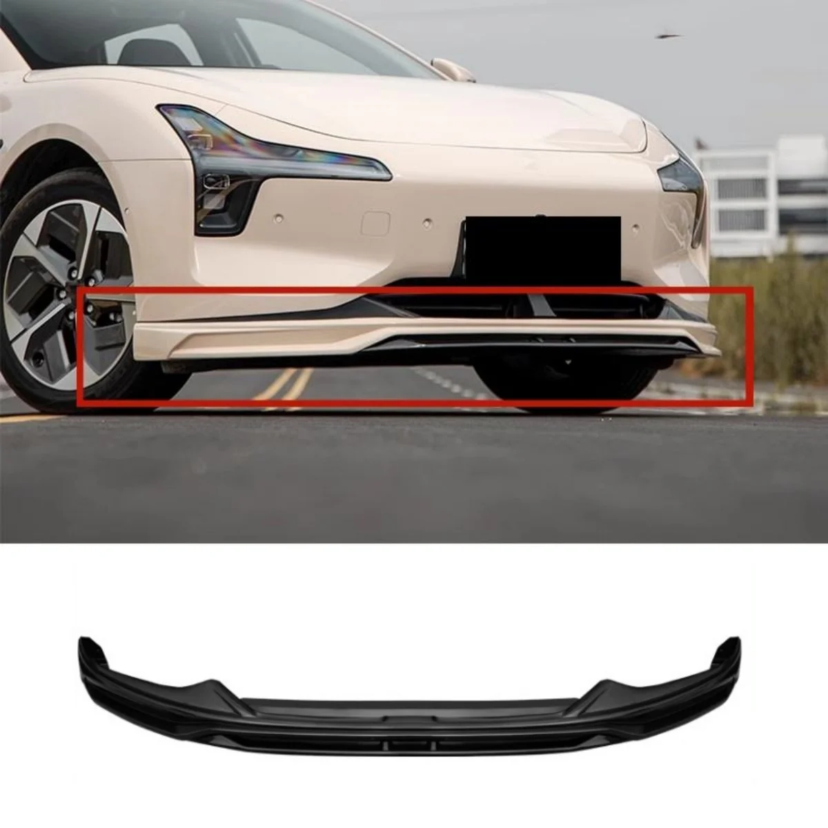 For MONA M03 modified body kit stoving varnish front shovel rear lip side skirt sport style car accessories