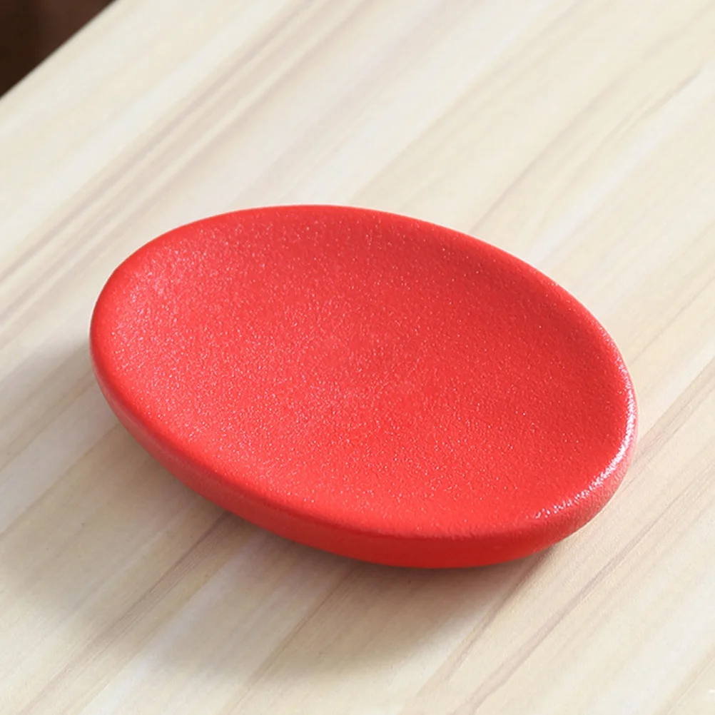 

1Pcs Ceramic Soap Container Eco-Friendly Easy Clean Simple Style Soap Dish Shower Bathroom Kitchen Home Hotel