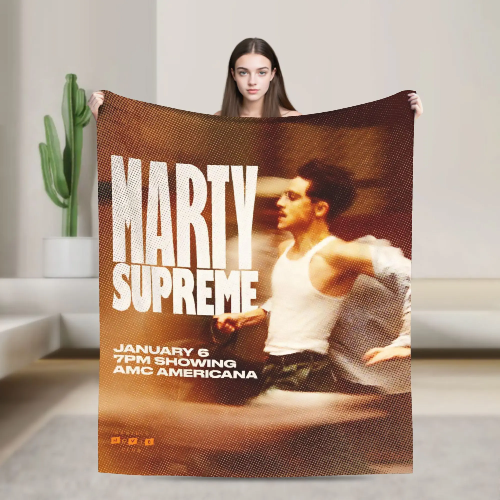 Marty Supreme Quote Velvet Throw Blankets Blankets for Bedding Car Lightweight Thin Bed Rug,