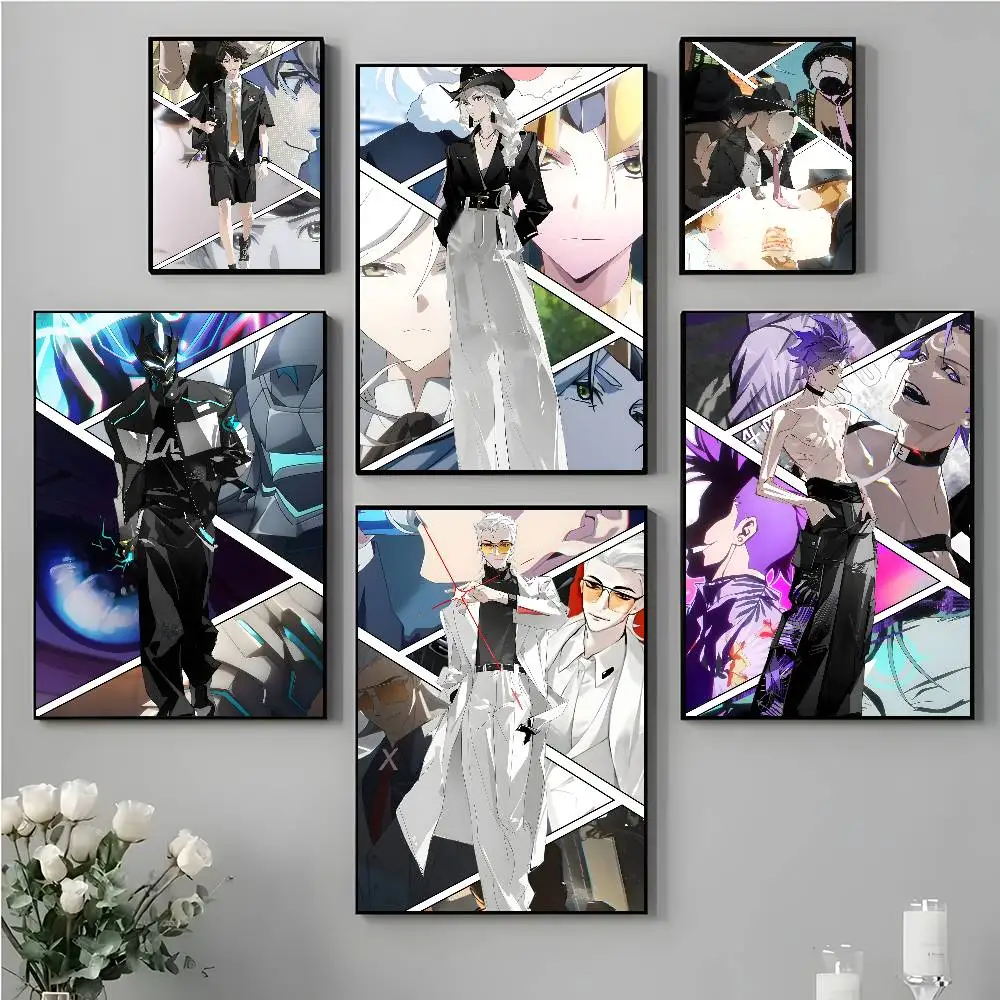 T-To B-Be Hero X أنيمي المشارك الفن ملصق مضاد للمياه مقهى بار غرفة جدار ديكور