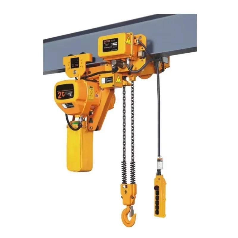 

Hot Sales 2 Ton High Quality Waterproofed Oil Proofed Electric Chain Hoist