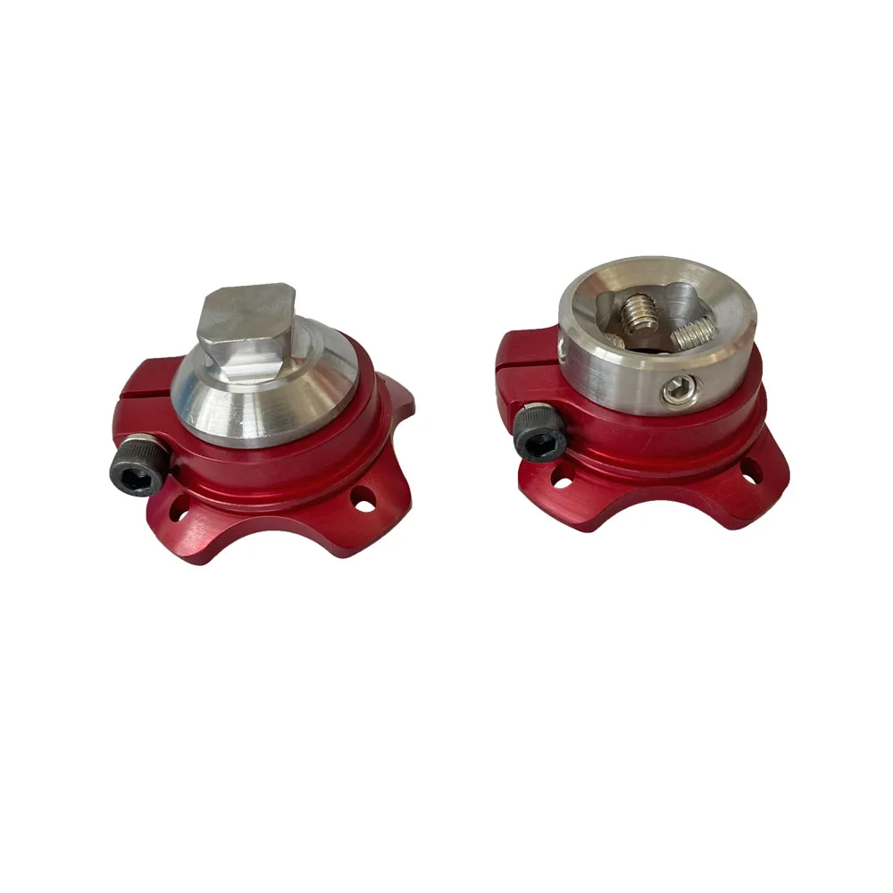 Imagem -06 - Joelho Joelho Protético Adaptador de Soquete Masculino de Prong Rotativo Quatro Mandíbulas para Crianças Prótese de pé na Perna