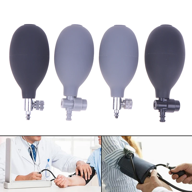 Inflatable Ball Blood Pressure Cervical Tractor Latex Air Inflation Balloon Bulb Pump Valve For Sphygmomanometer Tonometer