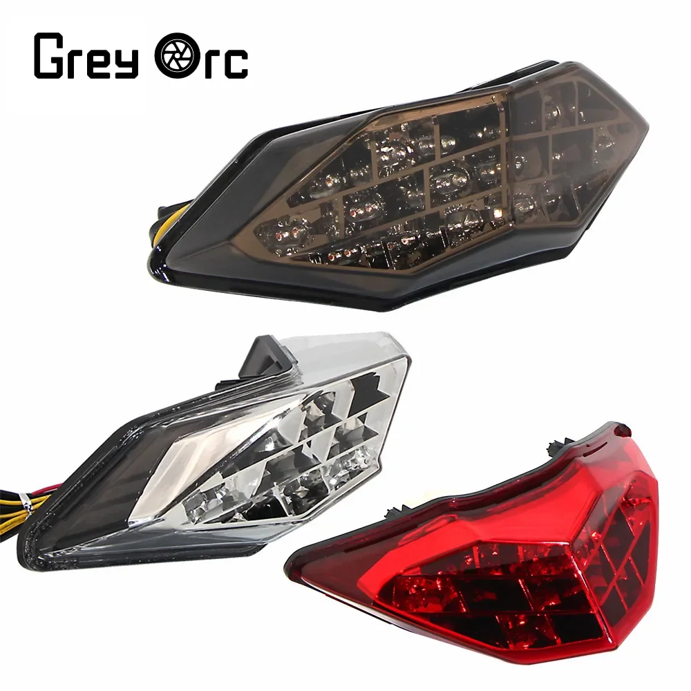 

Motorcycle LED Integrated Tail Brake Light Blinker Turn Signal For KAWASAKI NINJA 250 Z250 2013-2015 NINJA 300 Z300 2015-2017