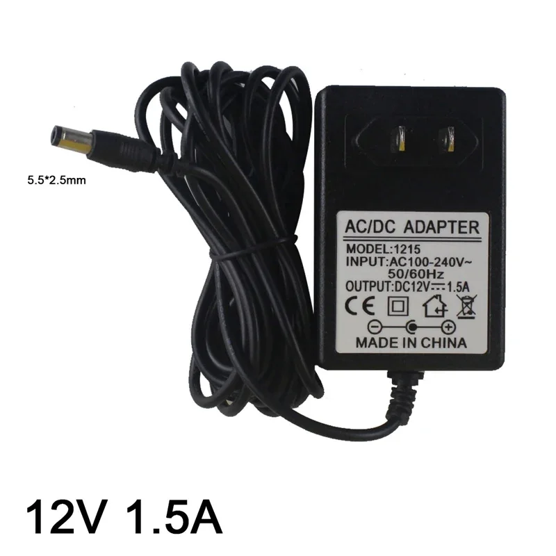 12v 1.5a adapter for Yamaha PSR-E263 353 313 323 333 343 keyboard piano power supply