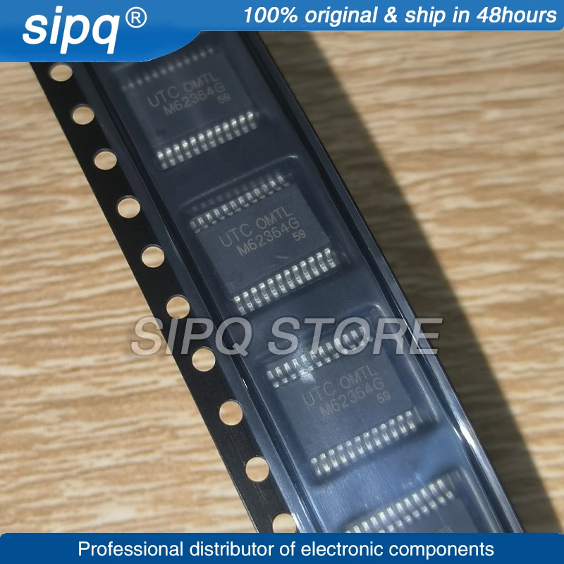 M62364G-R24-R M62364G SSOP-24-208 ، العلامة التجارية الجديدة والأصلية المنتج ، في الأوراق المالية ، 10 قطعة لكل مجموعة